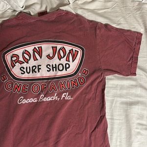 Salmon / Red Ron Jon Surf Shop T-Shirt Medium